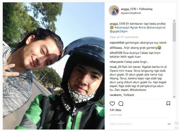 4 Driver Ojol Ganteng, Nomor 2 Mirip Aktor Drama Korea