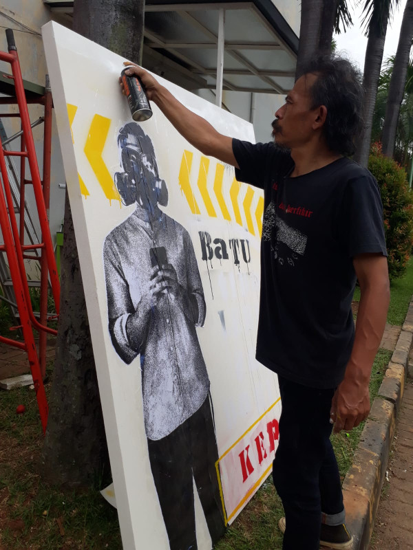 Kala Mural Bicara Ekspresi yang Privat pun yang Komunal, Rizal Ramli: Kok Kejahatan????