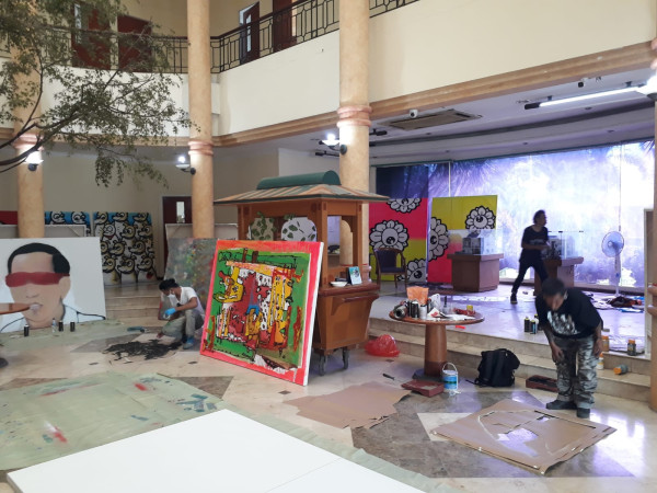 Kala Mural Bicara Ekspresi yang Privat pun yang Komunal, Rizal Ramli: Kok Kejahatan????