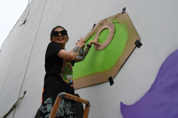 Kala Mural Bicara Ekspresi yang Privat pun yang Komunal, Rizal Ramli: Kok Kejahatan????