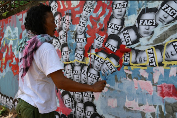 Kala Mural Bicara Ekspresi yang Privat pun yang Komunal, Rizal Ramli: Kok Kejahatan????