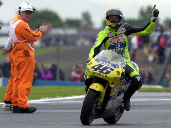5 Kemenangan Terbaik Valentino Rossi, Nomor 3 Diwarnai Bendera Kuning