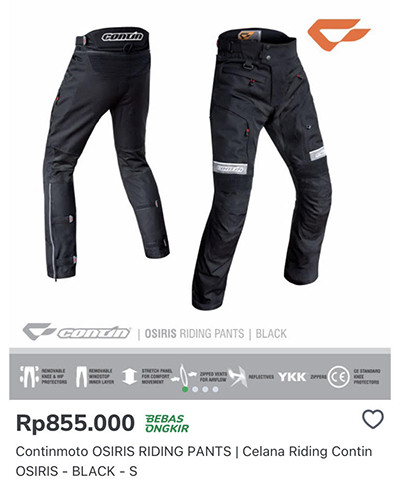Outfit Balap Presiden Jokowi di Sirkuit Mandalika Produk Dalam Negeri Semua, Segini Harganya