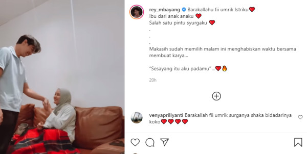 Bikin Baper! Romantis Cara Rey Mbayang Ucapkan Selamat Ulang Tahun pada Dinda Hauw