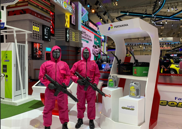 Datang ke GIIAS 2021, Bisa Jajal Sensasi Bermain Squid Game