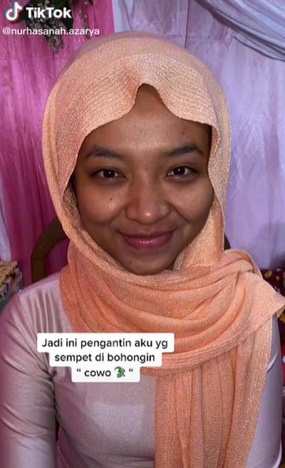 Viral! Tampil bak Barbie di Pernikahan, Pengantin Wanita Ini Ternyata Simpan Kisah Pilu