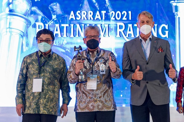 bank bjb Raih Predikat Platinum Rank Asia Sustainability Reporting Rating 2021