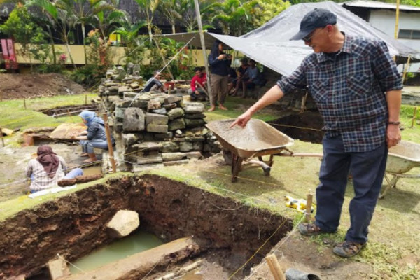 Penampakan Candi Songgoriti Abad 9 Masehi, Konstruksinya Diduga Telah Diubah Belanda