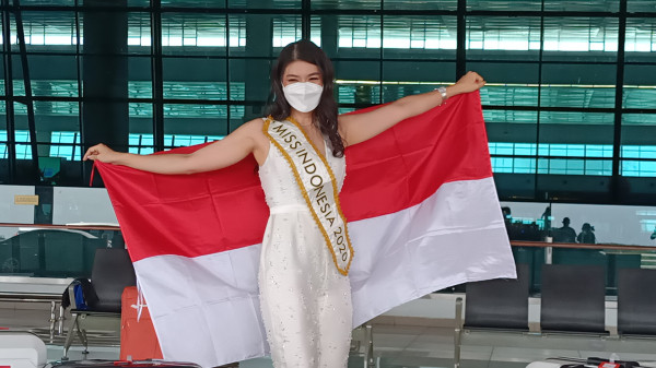 Miss Indonesia 2020 Carla Yules Berangkat ke Puerto Riko Hari Ini untuk Berlaga di Miss World 2021