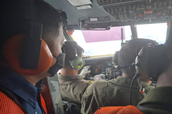 2 Pesawat TNI AU Diturunkan Jadi Pawang Hujan di Sirkuit Mandalika