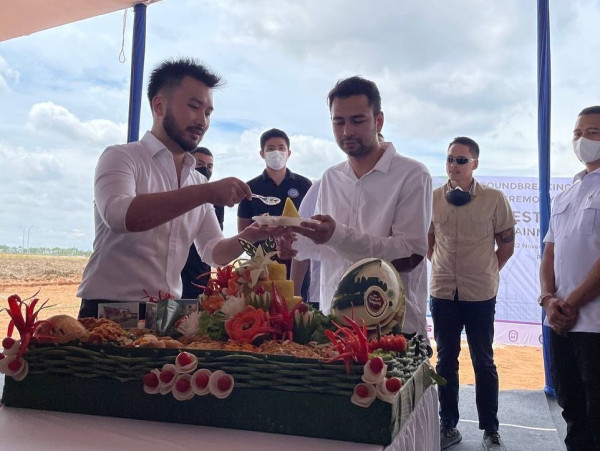 Raffi Ahmad Resmikan Pembangunan Rans Prestige Sportstainment
