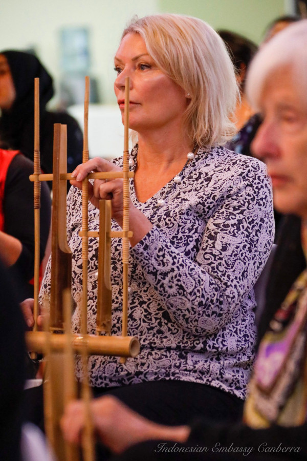 Hari Angklung Disambut Meriah di Canberra, Warga Australia Terpukau