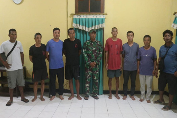 6 WNA China Ditangkap Anggota Kodim 1709/Yawa Papua Sedang Menambang Emas Ilegal
