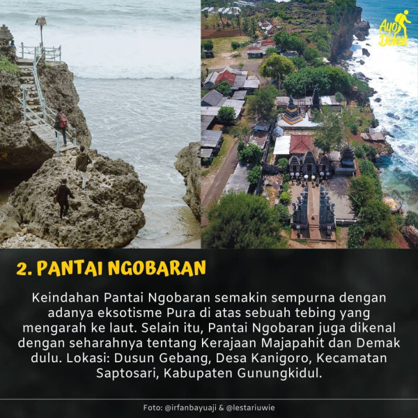 5 Pantai Tersembunyi di Gunung Kidul, Bisa Jadi Tempat Liburan Keluarga