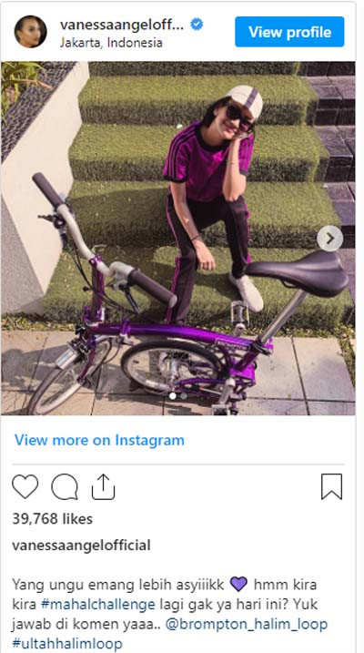 Ayah Vanessa Angel Cari Sepeda Brompton Milik sang Anak, Mertua: Sudah Dijual sebelum Meninggal