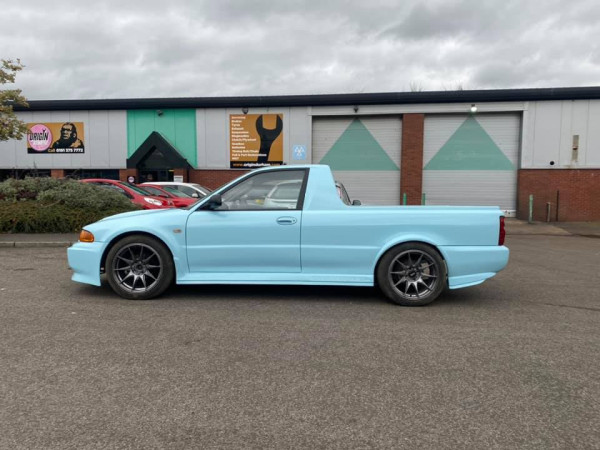 Keren, Mobil Proton Diubah Jadi Mitsubishi EVO III Pikap