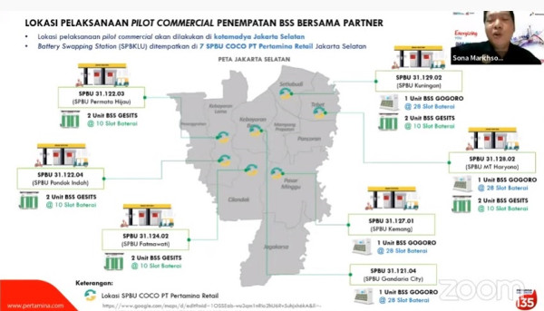 Pertamina Siapkan 7 Lokasi Stasiun Tukar Baterai Motor Listrik