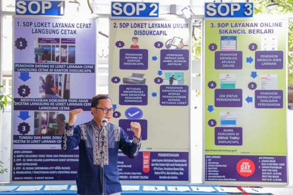 Bikin KTP-KK di Bogor Kini Gampang, Disdukcapil Sediakan Layanan Drive Thru