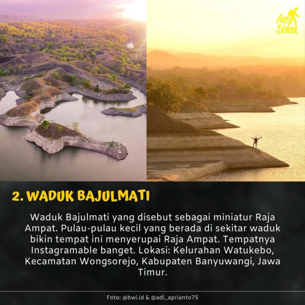 5 Destinasi Waduk Terindah di Indonesia, Pas Buat Liburan Akhir Pekan