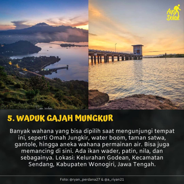 5 Destinasi Waduk Terindah di Indonesia, Pas Buat Liburan Akhir Pekan
