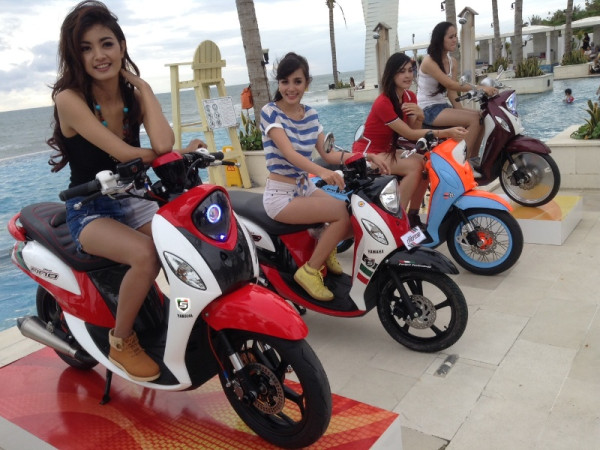 Motor untuk Perempuan yang Bikin Kaum Hawa Secantik Anya Geraldine