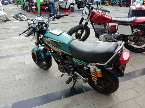 RX King Cebol Ikut Tebar Pesona di IAM X IIMS Motobike 2021