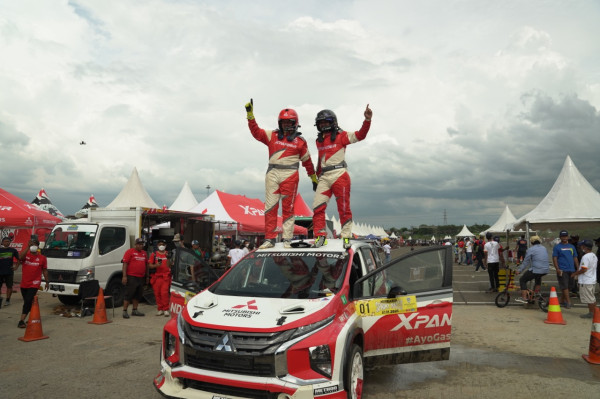 XPander AP4 Bawa Rifat Sungkar Jadi Juara Nasional Sprint Reli, Ini Kuncinya!