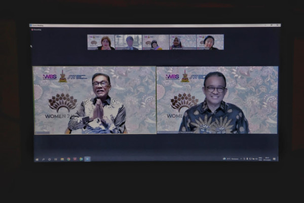 Anies Bagi Pengalaman Jakarta Tangani COVID-19 di Forum Pemimpin Perempuan Asia