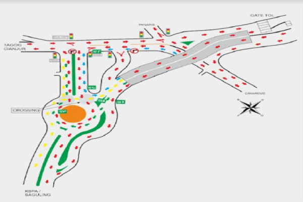 Dipatenkan, Begini Skema Rekayasa Lalin di Kawasan Flyover Padalarang