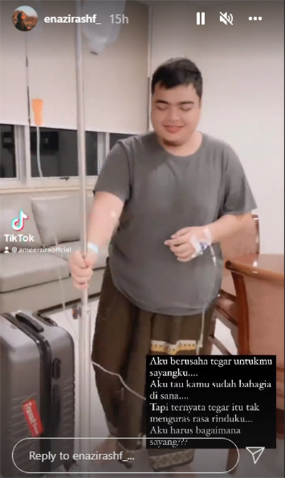 Nadzira Shafa Ungkap Kerinduannya pada Ameer Azzikra: Sungguh Menyakitkan