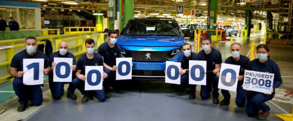 5 Tahun Beredar, Produksi Peugeot 3008 Sudah Capai 1 Juta Unit