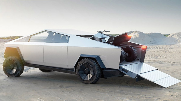 Goda Anak Para Crazy Rich, Tesla Luncurkan ATV Cyberquad