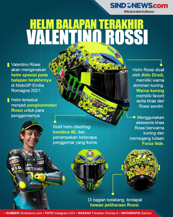 Agostini Bersyukur Valentino Rossi Gagal Langkahi Rekor Kemenangan Miliknya