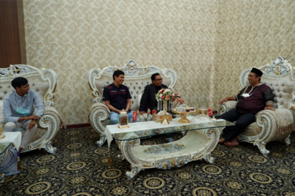 Manajemen SINDO Media Silaturahmi dengan Bupati Maros Chaidir Syam