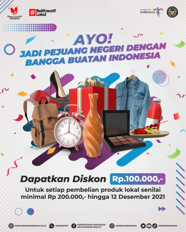 Produk Lokal Berkualitas Tinggi, Wamenparekraf Angela Tanoesoedibjo: Bisa Bersaing dengan Asing