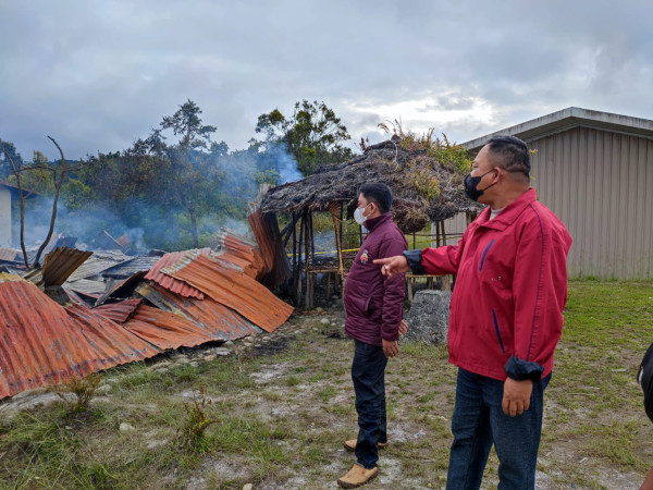 KKB Makin Beringas, Bakar SMAN1 Oksibil di Pegunungan Bintang Papua