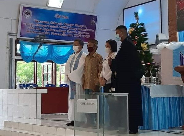 Hibahkan Tanah untuk Gereja di Minsel, Anak-anak Kakek Muslim Robo Lahma Mengaku Bangga