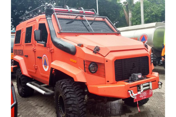 Bukan Kaleng-kaleng, Ini Mobil Khusus untuk Evakuasi di Lokasi Bencana