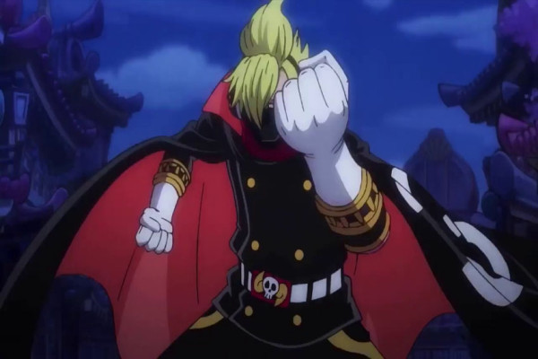Sanji Kaget, Queen Kuasai Teknologi Germa 66 di Chapter 1.034 One Piece