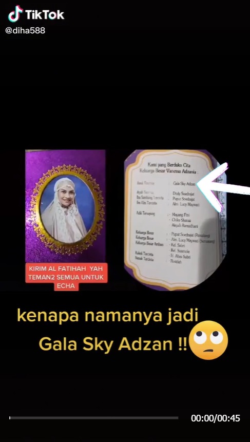 40 Harian, Keluarga Vanessa Angel Cetak Buku Yasin Tanpa Foto dan Nama Bibi Ardiansyah