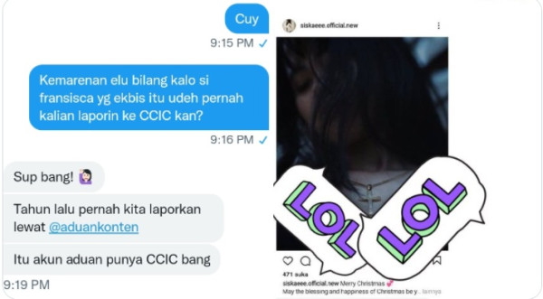 Pakai Hijab saat Ditangkap, Tagar Siskaeee Bukan Muslim Viral di Twitter