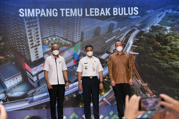 Wujudkan Integrasi Antarmoda, Anies Canangkan Pembangunan Simpang Temu Lebak Bulus