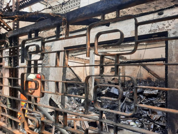 Penampakan Kebakaran Rumah Mewah di Tambora yang Tewaskan 5 Orang