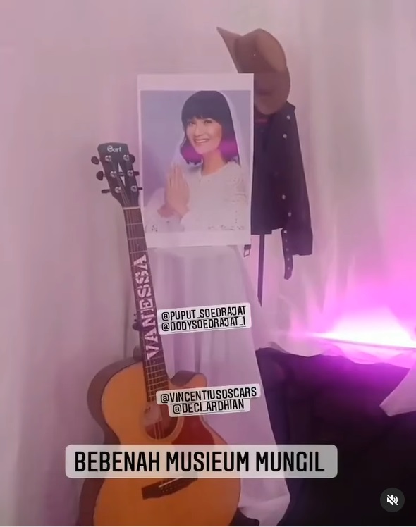 Beredar Video Museum Vanessa Angel, Disebut Lebih Mirip Bazar