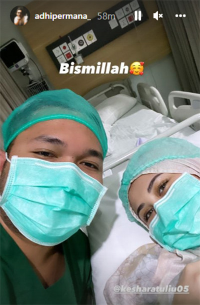 Kesha Ratuliu Melahirkan, sang Tante Mona Nangis: Inget Waktu Kecilnya