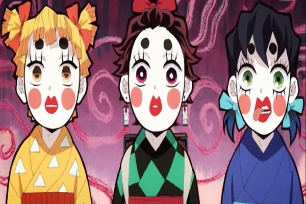 Dirias Tengen Uzui, Muka Tanjiro Dkk di Demon Slayer Bikin Ngakak