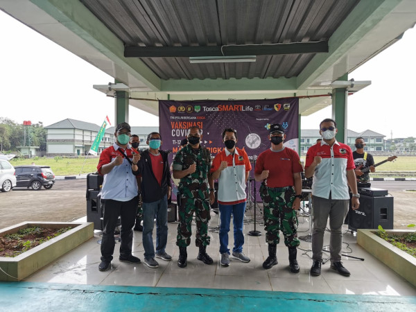Mutasi Omicron Muncul, Komunitas TOSCA Gencar Lakukan Vaksinasi