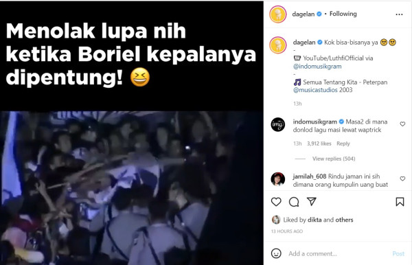 Viral Video Ariel NOAH Dipukul Penonton saat Konser