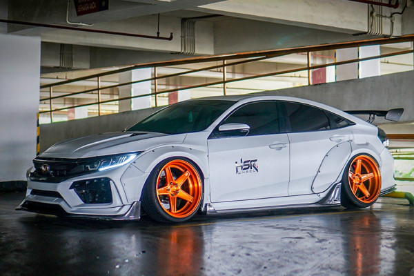 Cukup Velg HSR Forged, Honda Civic Turbo Ini Jadi Ganteng Maksimal