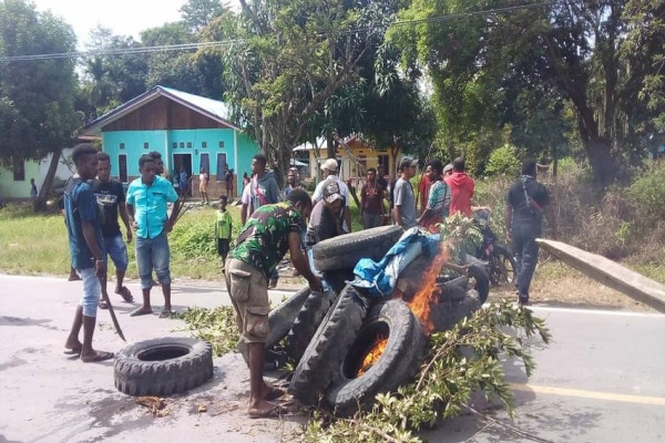 Ini Penampakan Situasi Manokwari Selatan Pasca Amuk Massa Pecah